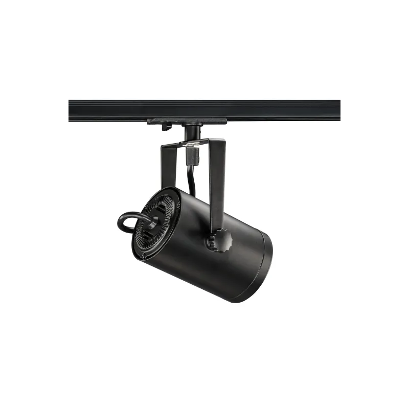 EURO SPOT TRACK, spot pour rail 1 allumage intérieur, noir, GU10/QPAR51, 25W max