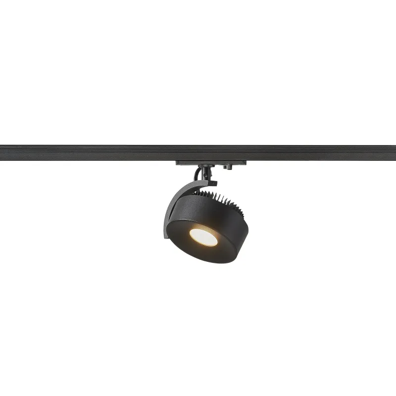 KALU TRACK, spot pour rail 1 allumage intérieur, noir, LED, 13W, 3000K, variable