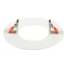 NUMINOS®, bague de réduction ronde, Ø extérieur 24 cm, Ø intérieur 12 cm, blanc