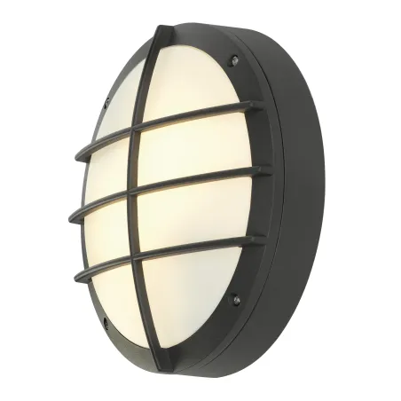 BULAN GRID, applique et plafonnier extérieur, anthracite, E27, 2x 25W max, IP44