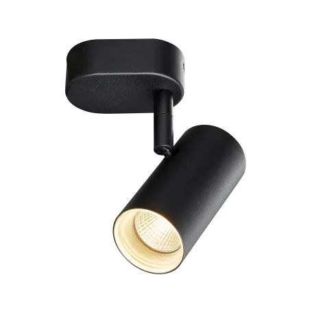 NOBLO, applique et plafonnier intérieur, simple, noir, LED, 8W, 2700K, variable