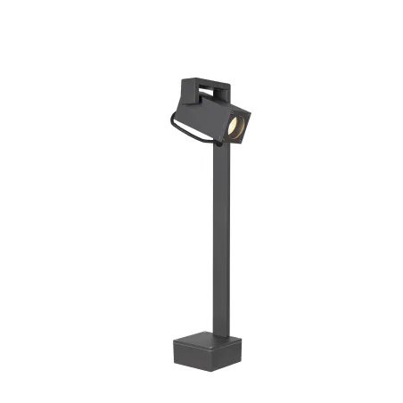 THEO BRACKET 50, borne extérieure, anthracite, GU10/LED GU10 51mm, 7W max, IP65