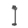 THEO BRACKET 50, borne extérieure, anthracite, GU10/LED GU10 51mm, 7W max, IP65