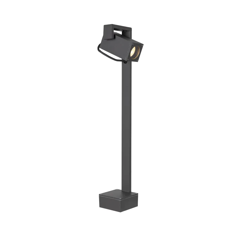 THEO BRACKET 70, borne extérieure, anthracite, GU10/LED GU10 51mm, 7W max, IP65