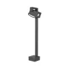 THEO BRACKET 70, borne extérieure, anthracite, GU10/LED GU10 51mm, 7W max, IP65