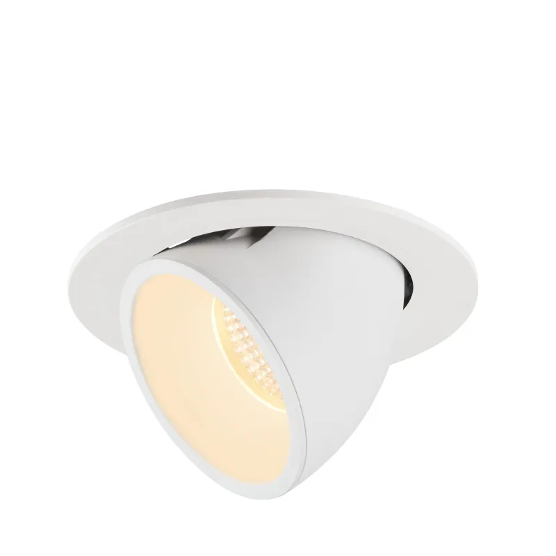 NUMINOS® GIMBLE L, encastré de plafond intérieur, 20 deg , blanc, LED, 25,4W, 3000K