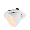 NUMINOS® GIMBLE L, encastré de plafond intérieur, 40 deg , blanc, LED, 25,4W, 2700K