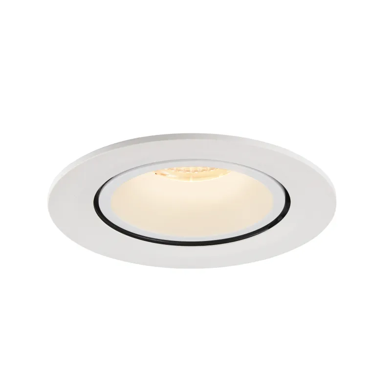 NUMINOS® GIMBLE L, encastré de plafond intérieur, 40 deg , blanc, LED, 25,4W, 3000K