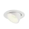 NUMINOS® GIMBLE L, encastré de plafond intérieur, 55 deg , blanc, LED, 25,4W, 4000K