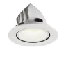 NUMINOS® GIMBLE L, encastré de plafond intérieur, 55 deg , blanc, LED, 25,4W, 4000K