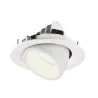 NUMINOS® GIMBLE M, encastré de plafond intérieur, 20 deg , blanc, LED, 17,5W, 4000K