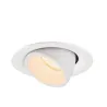 NUMINOS® GIMBLE M, encastré de plafond intérieur, 40 deg , blanc, LED, 17,5W, 2700K