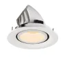 NUMINOS® GIMBLE M, encastré de plafond intérieur, 40 deg , blanc, LED, 17,5W, 2700K