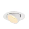 NUMINOS® GIMBLE M, encastré de plafond intérieur, 40 deg , blanc, LED, 17,5W, 3000K