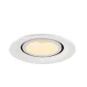 NUMINOS® GIMBLE M, encastré de plafond intérieur, 40 deg , blanc, LED, 17,5W, 3000K