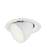 NUMINOS® GIMBLE M, encastré de plafond intérieur, 40 deg , blanc, LED, 17,5W, 4000K