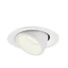 NUMINOS® GIMBLE M, encastré de plafond intérieur, 40 deg , blanc, LED, 17,5W, 4000K
