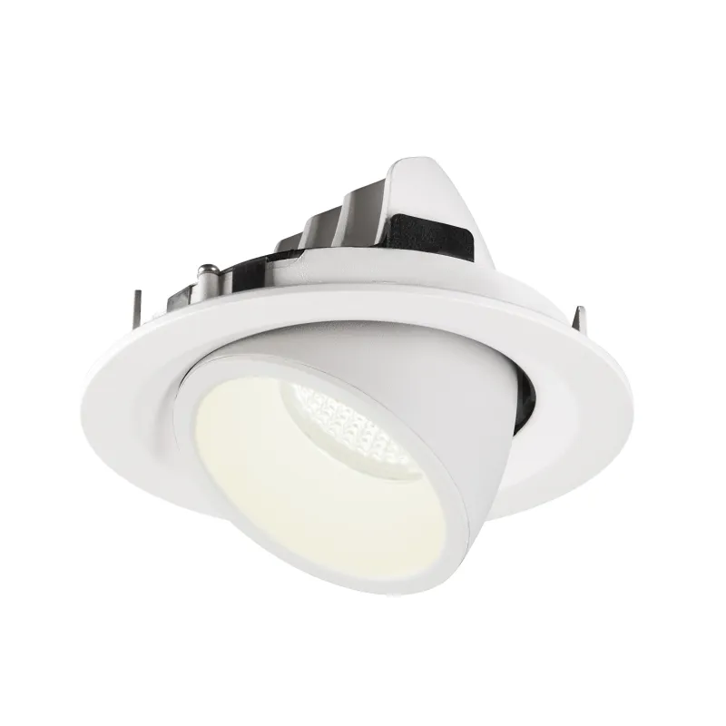 NUMINOS® GIMBLE M, encastré de plafond intérieur, 40 deg , blanc, LED, 17,5W, 4000K