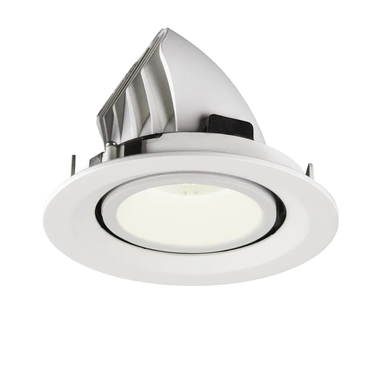 NUMINOS® GIMBLE M, encastré de plafond intérieur, 40 deg , blanc, LED, 17,5W, 4000K
