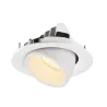 NUMINOS® GIMBLE M, encastré de plafond intérieur, 55 deg , blanc, LED, 17,5W, 3000K