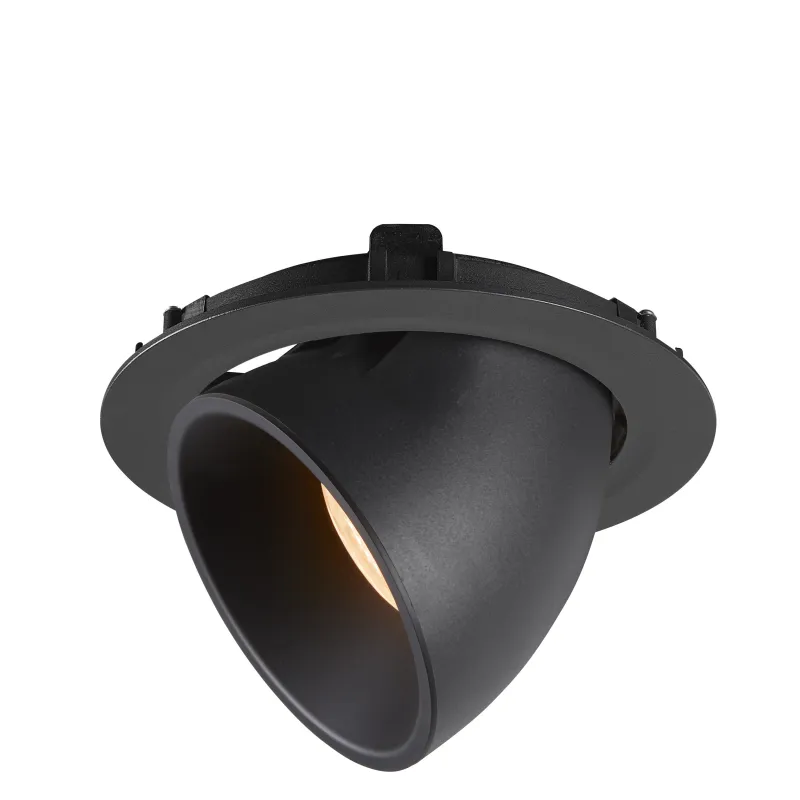 NUMINOS® GIMBLE XL, encastré de plafond intérieur, 20 deg , noir, LED, 37,4W, 2700K
