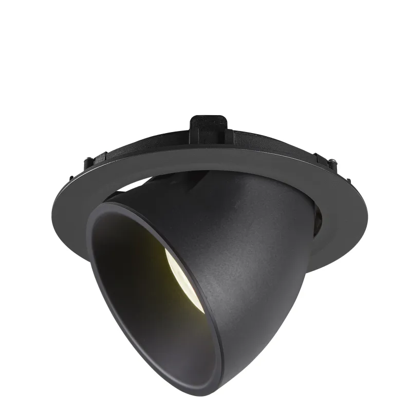 NUMINOS® GIMBLE XL, encastré de plafond intérieur, 20 deg , noir, LED, 37,4W, 4000K