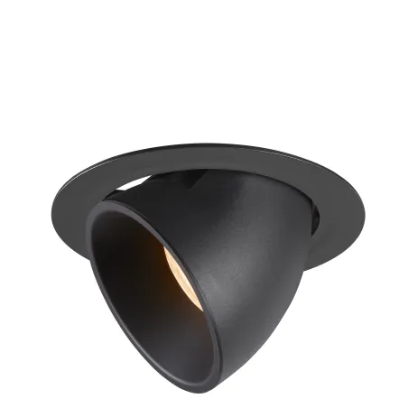 NUMINOS® GIMBLE XL, encastré de plafond intérieur, 40 deg , noir, LED, 37,4W, 2700K