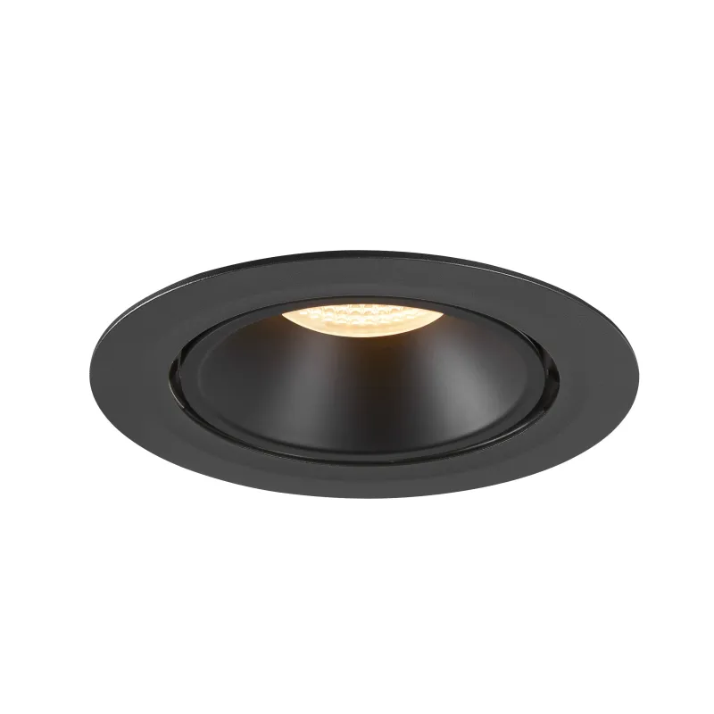 NUMINOS® GIMBLE XL, encastré de plafond intérieur, 40 deg , noir, LED, 37,4W, 3000K