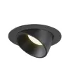 NUMINOS® GIMBLE XL, encastré de plafond intérieur, 40 deg , noir, LED, 37,4W, 4000K