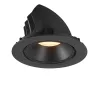 NUMINOS® GIMBLE XL, encastré de plafond intérieur, 55 deg , noir, LED, 37,4W, 3000K