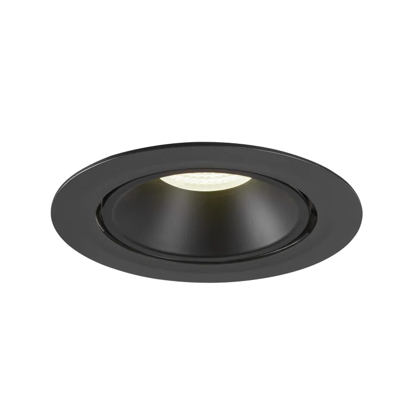 NUMINOS® GIMBLE XL, encastré de plafond intérieur, 55 deg , noir, LED, 37,4W, 4000K