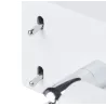QUADRASS SPOT, applique intérieure, liseuse, blanc, E27, max 40W, LED 2W, 3000K