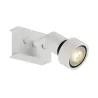 PURI, applique et plafonnier intérieur, simple, blanc mat, GU10/QPAR51, 50W max
