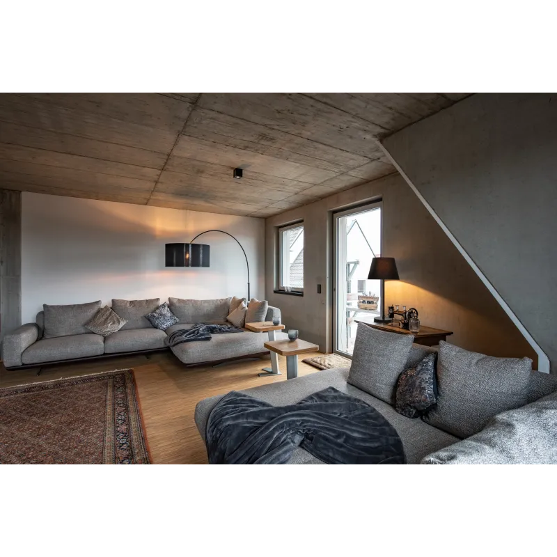 TRILEDO, plafonnier intérieur, simple, carré, noir, GU10/LED GU10 51mm, 10W max