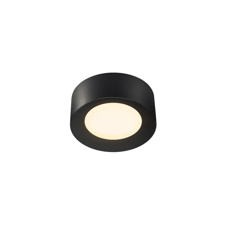 FERA 25, plafonnier intérieur, noir mat, LED, 19,5W, 3000K/4000K, variable Dali