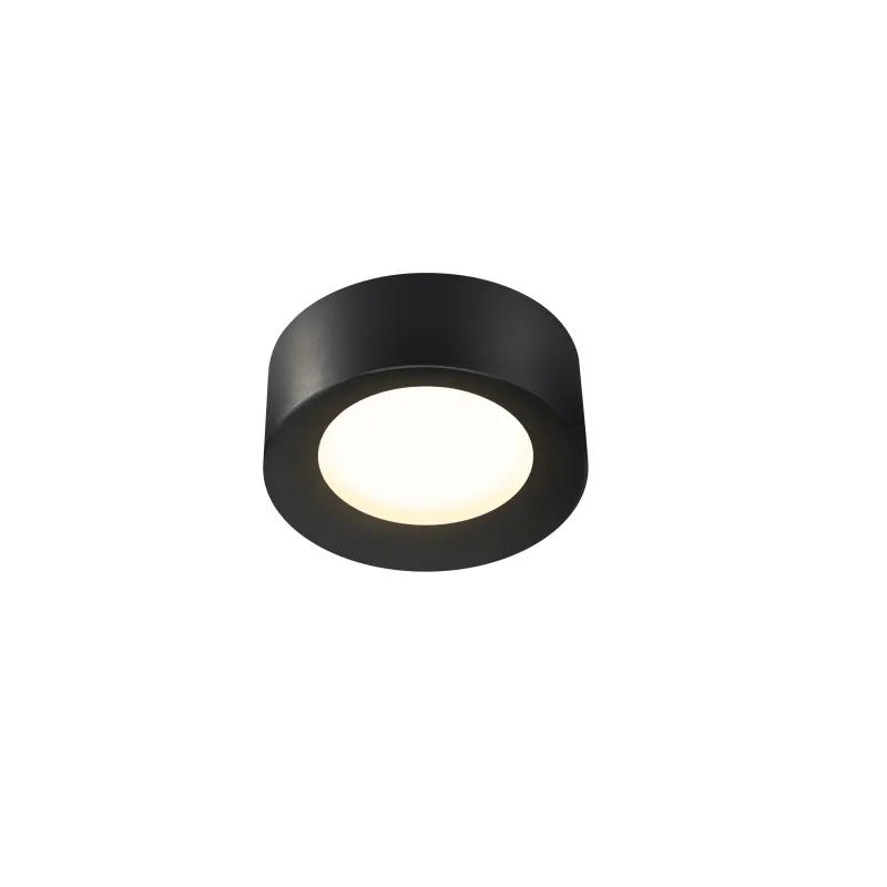 FERA 25, plafonnier intérieur, noir mat, LED, 19,5W, 3000K/4000K, variable Dali