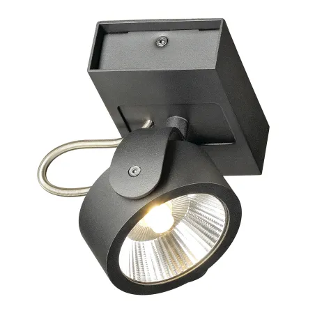 KALU, applique et plafonnier intérieur, simple, noir, LED, 17W, 3000K, variable