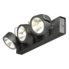 KALU, applique et plafonnier intérieur, triple, noir, LED, 47W, 3000K, variable
