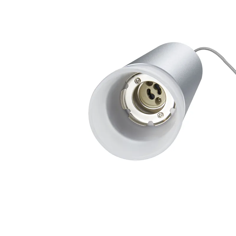 ASTINA, suspension intérieure, gris, GU10/QPAR51, 10W max, câble nu sans patère