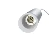 ASTINA, suspension intérieure, gris, GU10/QPAR51, 10W max, câble nu sans patère