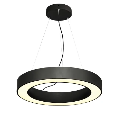 MEDO RING 60, suspension intérieure, rond, noir, LED, 34W, 3000K, variable Dali