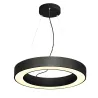 MEDO RING 60, suspension intérieure, rond, noir, LED, 34W, 3000K, variable Dali