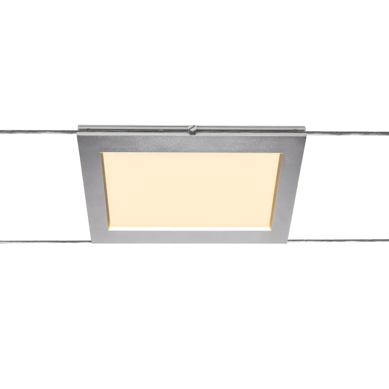 PLYTTA, spot pour câble tendu T.B.T. TENSEO intérieur, chrome, LED, 9W, 2700K
