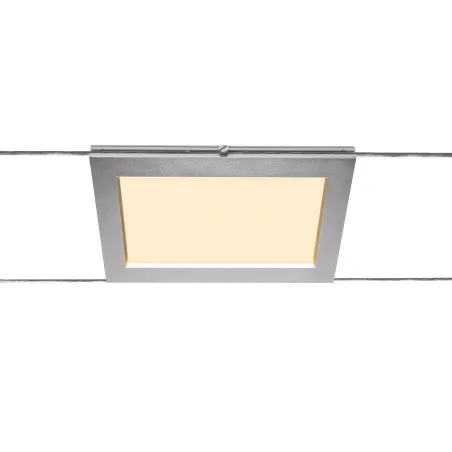 PLYTTA, spot pour câble tendu T.B.T. TENSEO intérieur, chrome, LED, 9W, 2700K