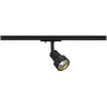 PURI TRACK, spot pour rail 1 allumage intérieur, noir mat, GU10/QPAR51, 50W max