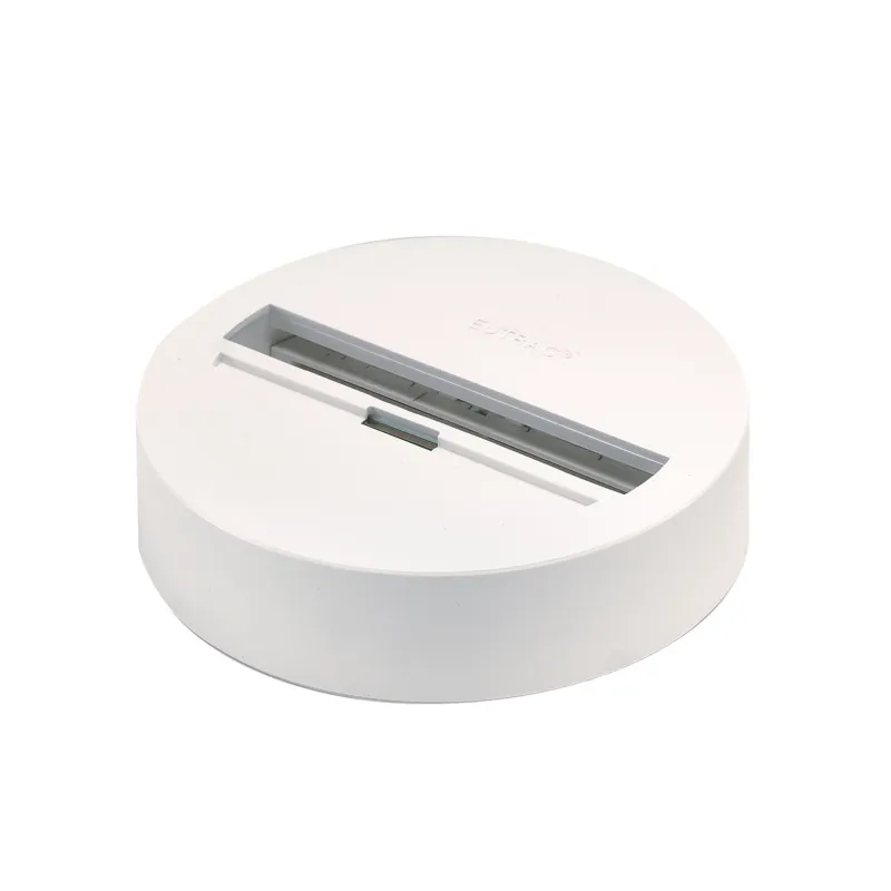 EUTRAC®, patère universelle, intérieur, pour rail 3 allumages en saillie, blanc