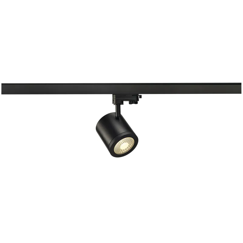 ENOLA C TRACK, spot pour rail 3 allumages intérieur, 55 deg , noir, LED, 12W, 3000K