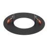 NUMINOS®, bague de réduction ronde, Ø extérieur 24 cm, Ø intérieur 12 cm, noir