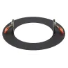 NUMINOS®, bague de réduction ronde, Ø extérieur 24 cm, Ø intérieur 15 cm, noir