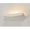 PLASTRA, applique intérieure, curve, blanc, R7s 78mm/QT-DE12, 100W max, plâtre